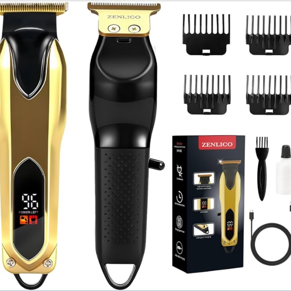 NWT Zenlico Gold Professional Hair Clipper